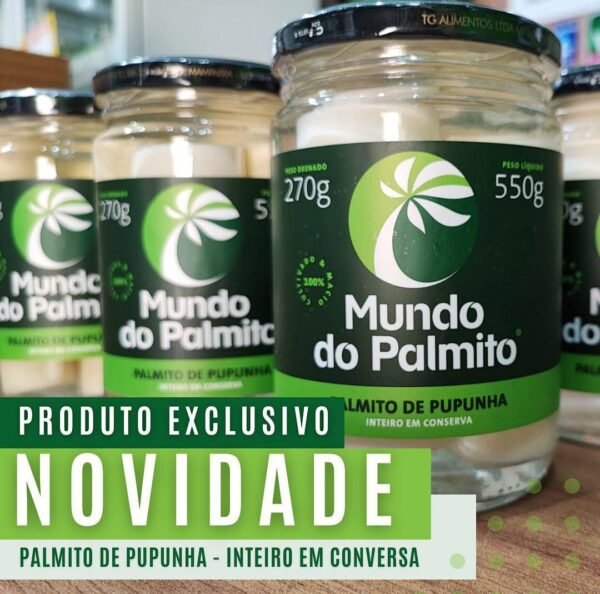 Combo 3 Toletes de Pupunha 270g